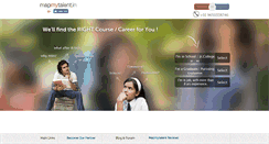 Desktop Screenshot of mapmytalent.in